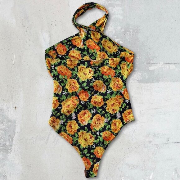 NWT Zara 70s Floral Bodysuit - Picture 6 of 12
